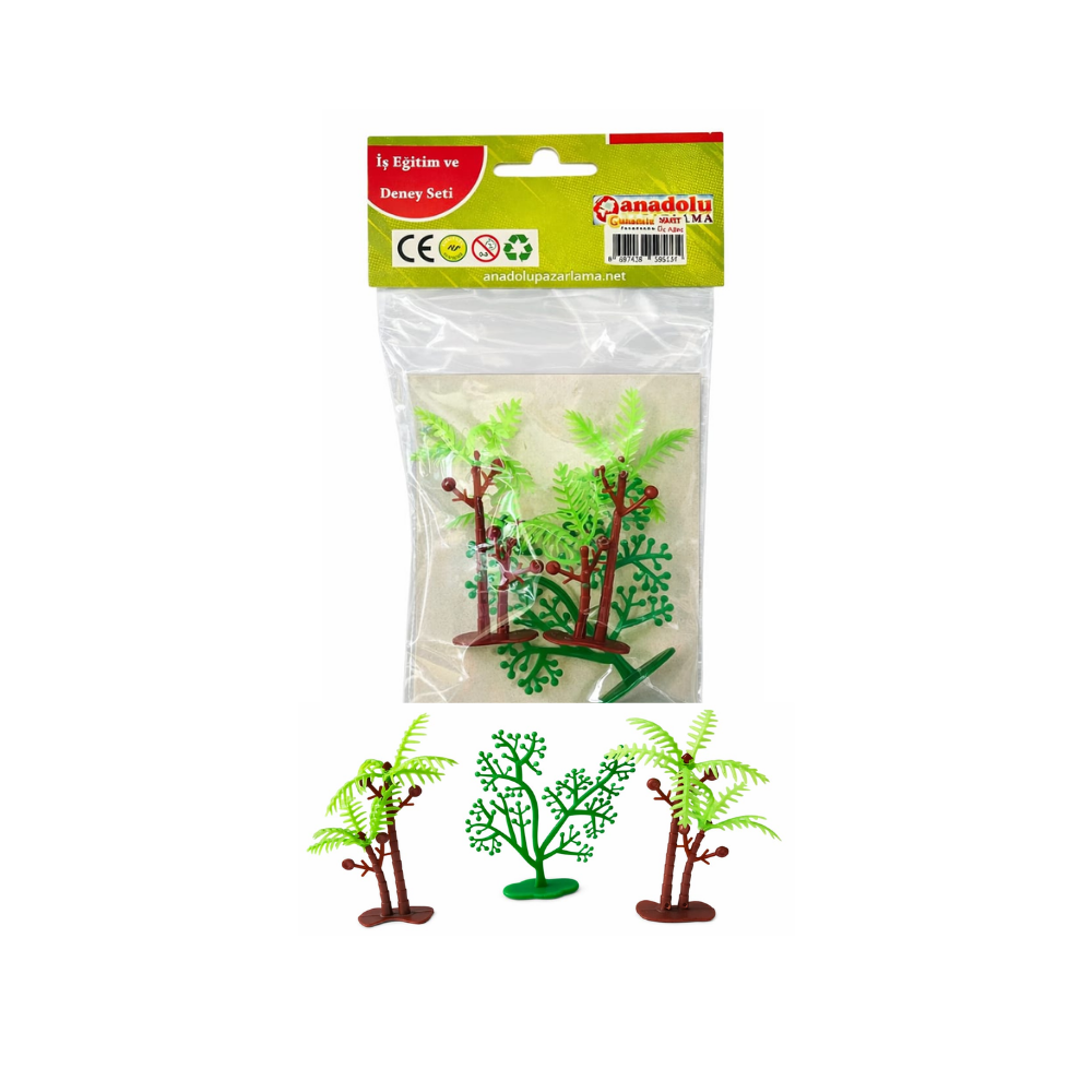 ANADOLU MAKET AĞAÇ 3 LÜ X 10 PAKET