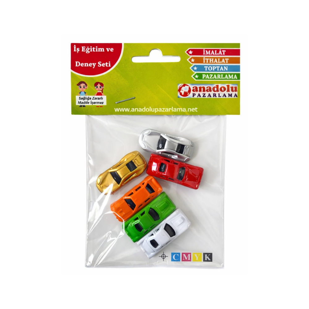 ANADOLU MİNİ MAKET ARABA 6 LI X 10 PAKET