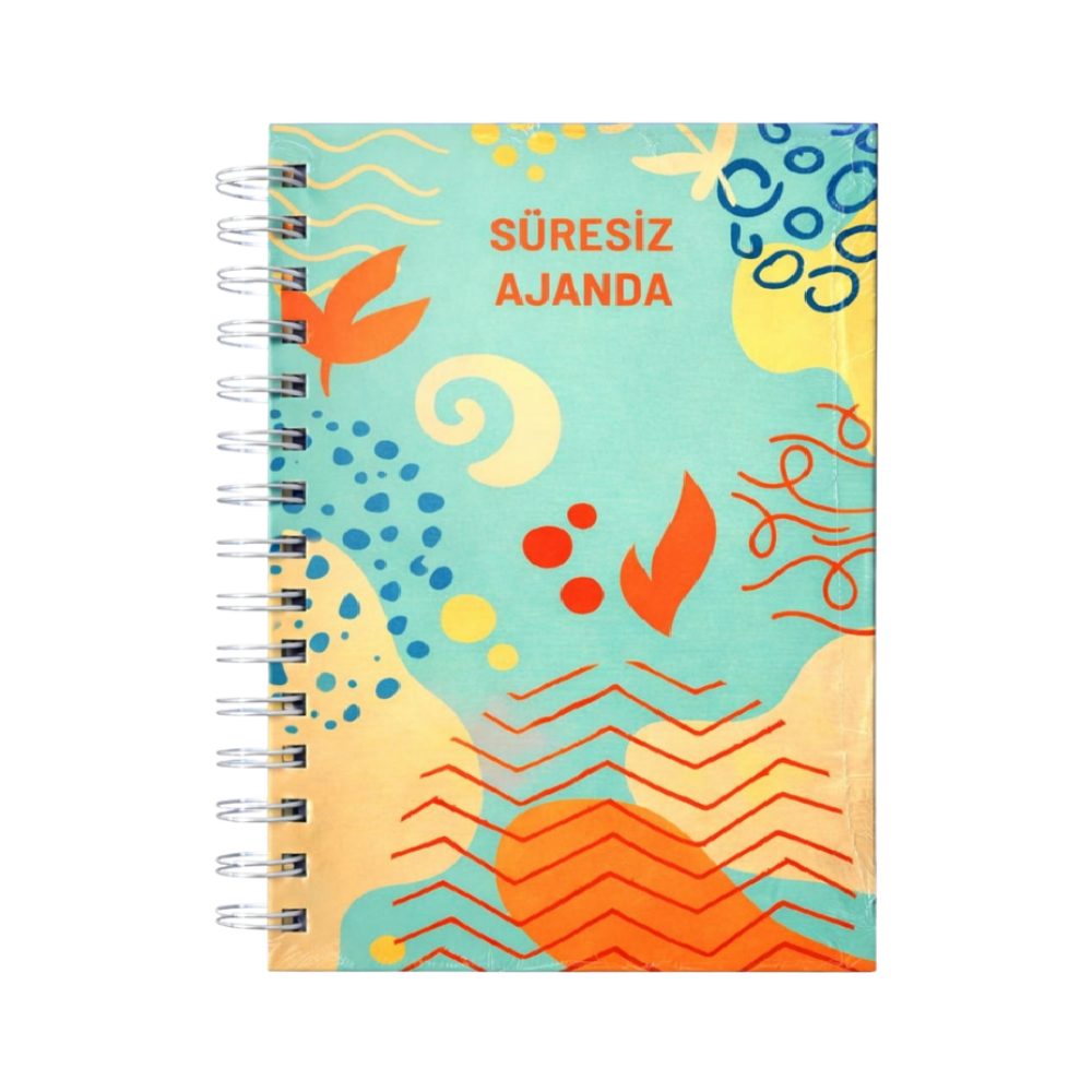CONTRA SÜRESİZ AJANDA SERT KAPAK SPRALLİ