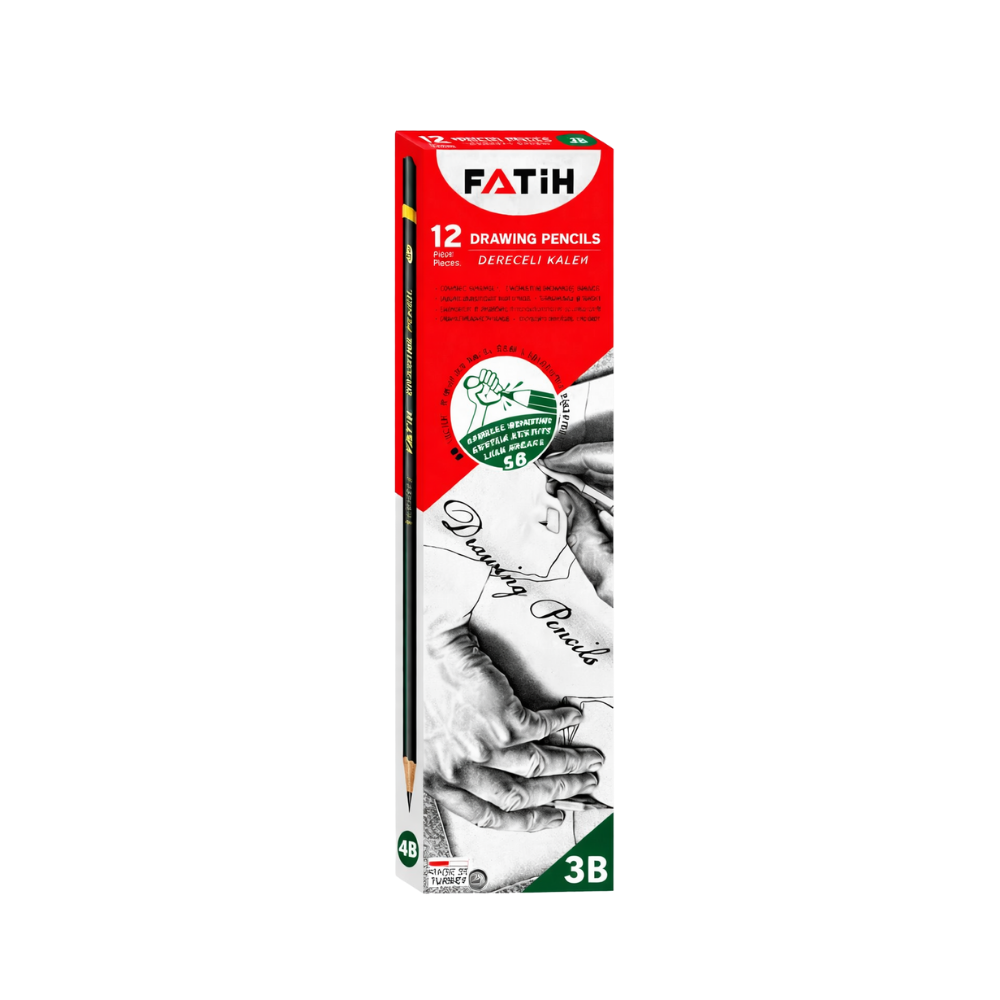 FATİH 3B DERECELİ KALEM 12 Lİ