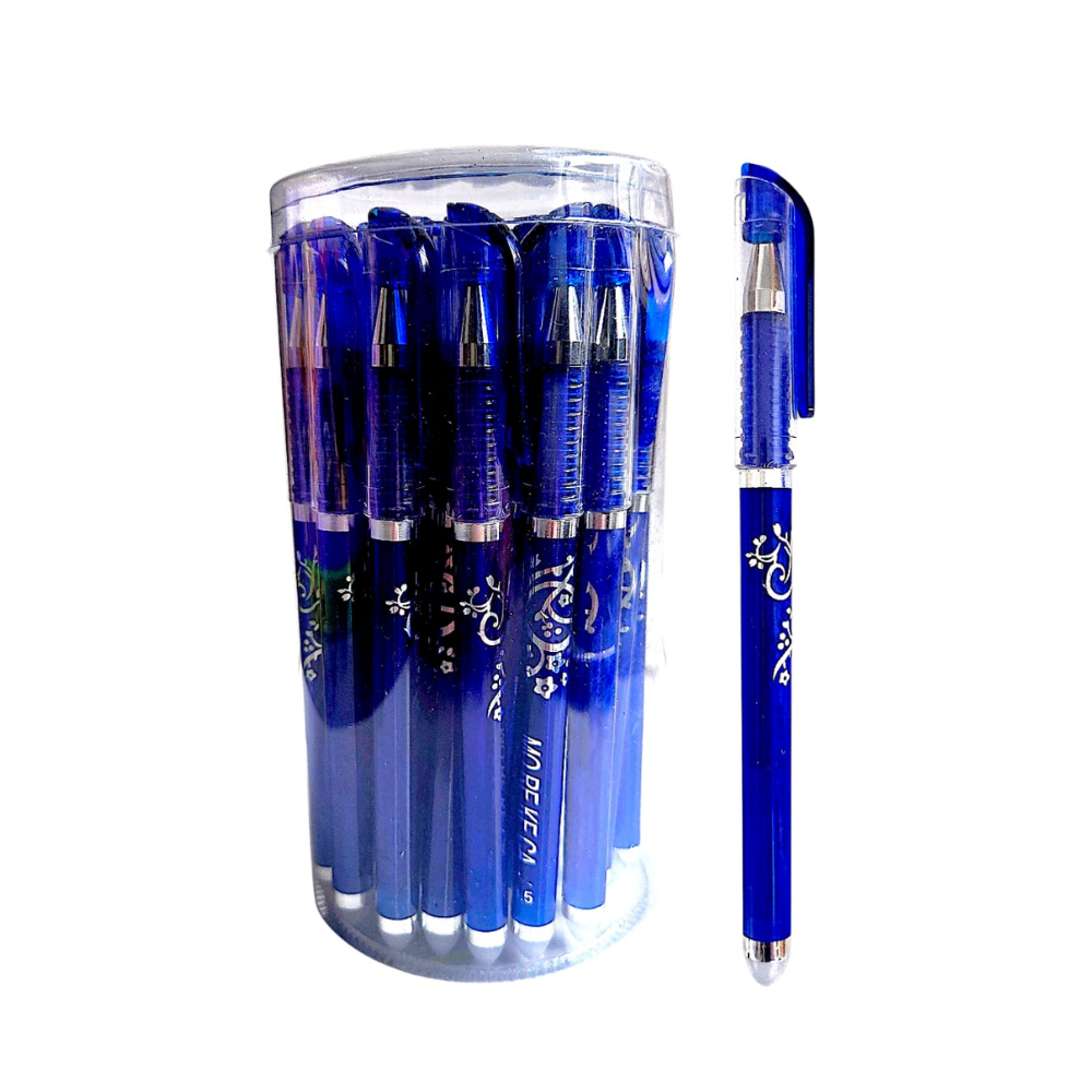 DOMİNİC SİLİNEBİLİR MAVİ TÜKENMEZ KALEM 30 LU