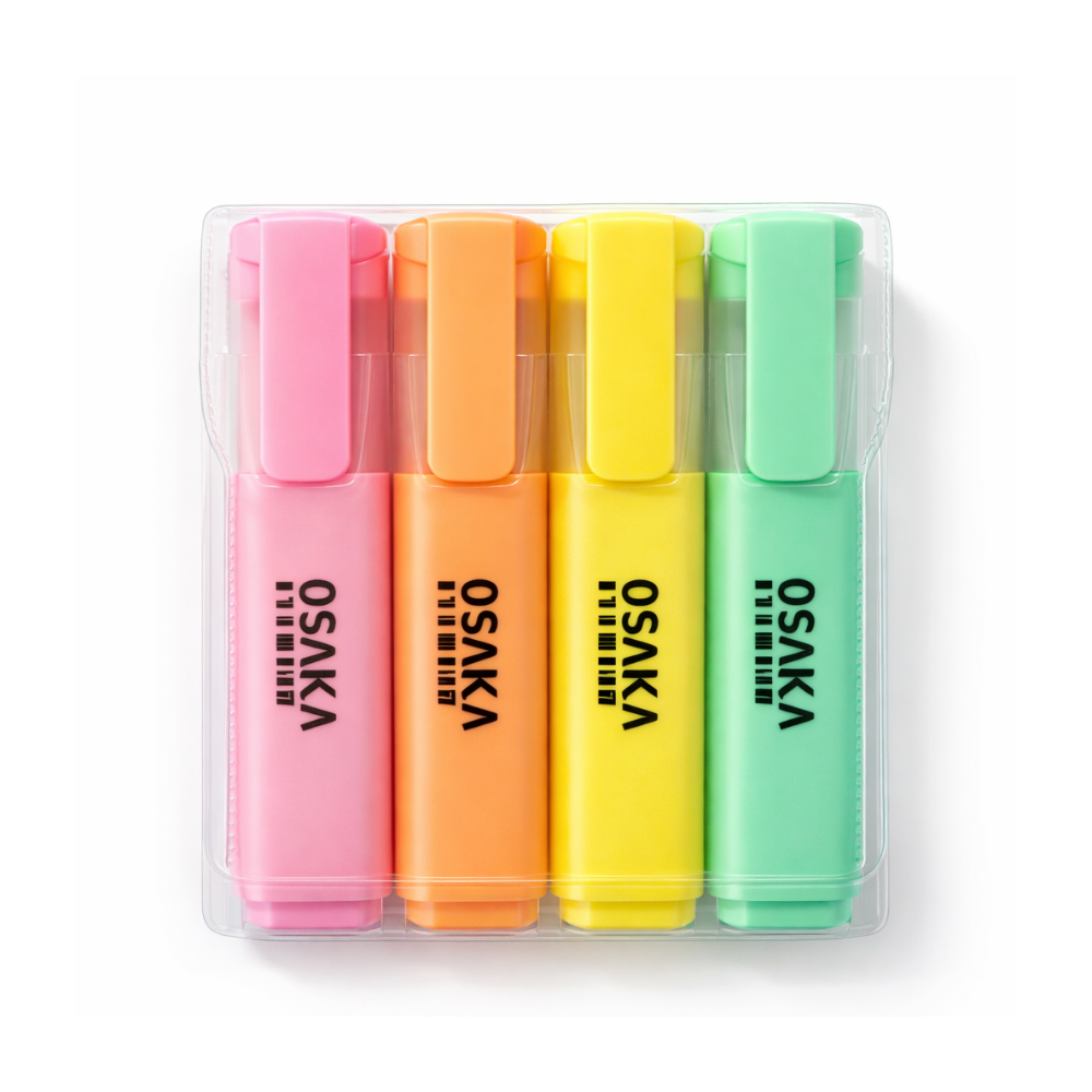 OSAKA FOSFORLU KALEM PASTEL 4 LÜ