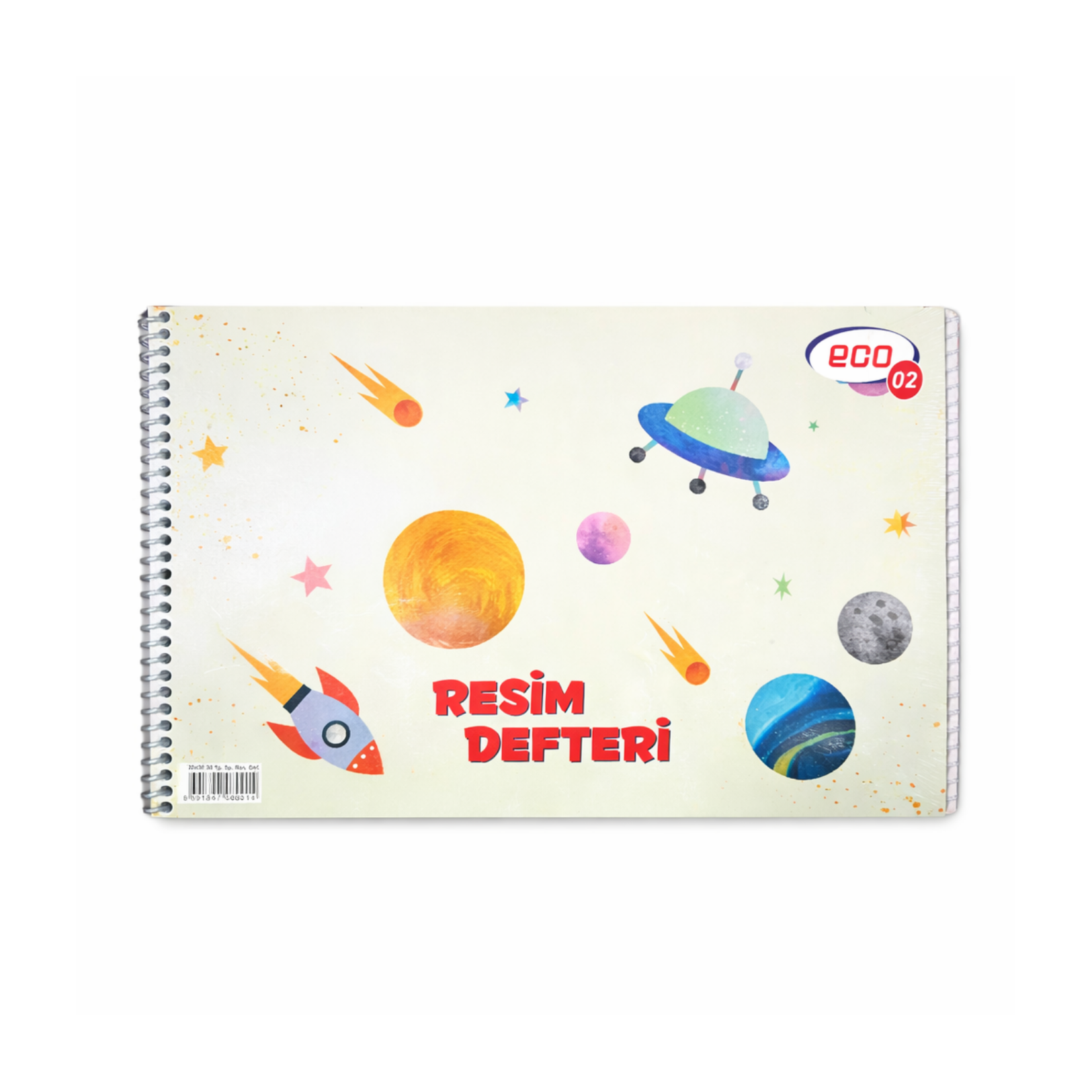 İNCİ RESİM DEFTERİ 20X30 SPRALLİ 24 LÜ 30 YPR