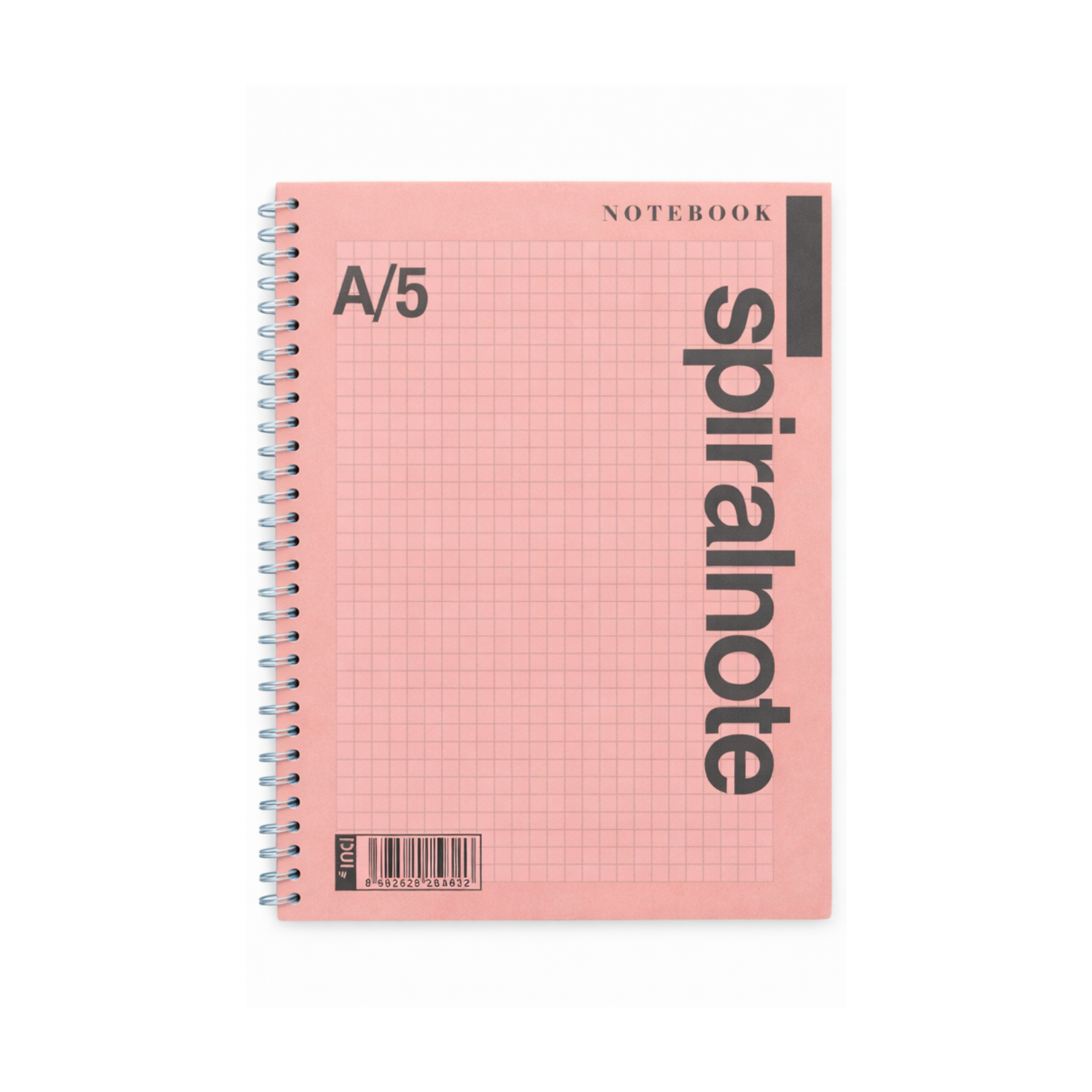 İNCİ A5 PP KAPAK KARELİ 148X210 MM 12 Lİ NOT DEFTERİ 80 YPR