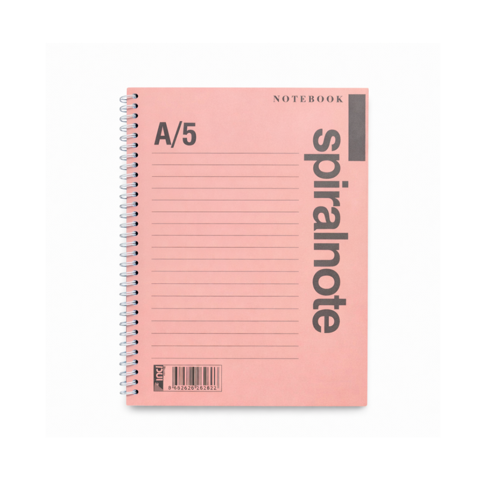 İNCİ A5 PP KAPAK ÇİZGİLİ 148X210 MM 12 Lİ NOT DEFTERİ 80 YPR