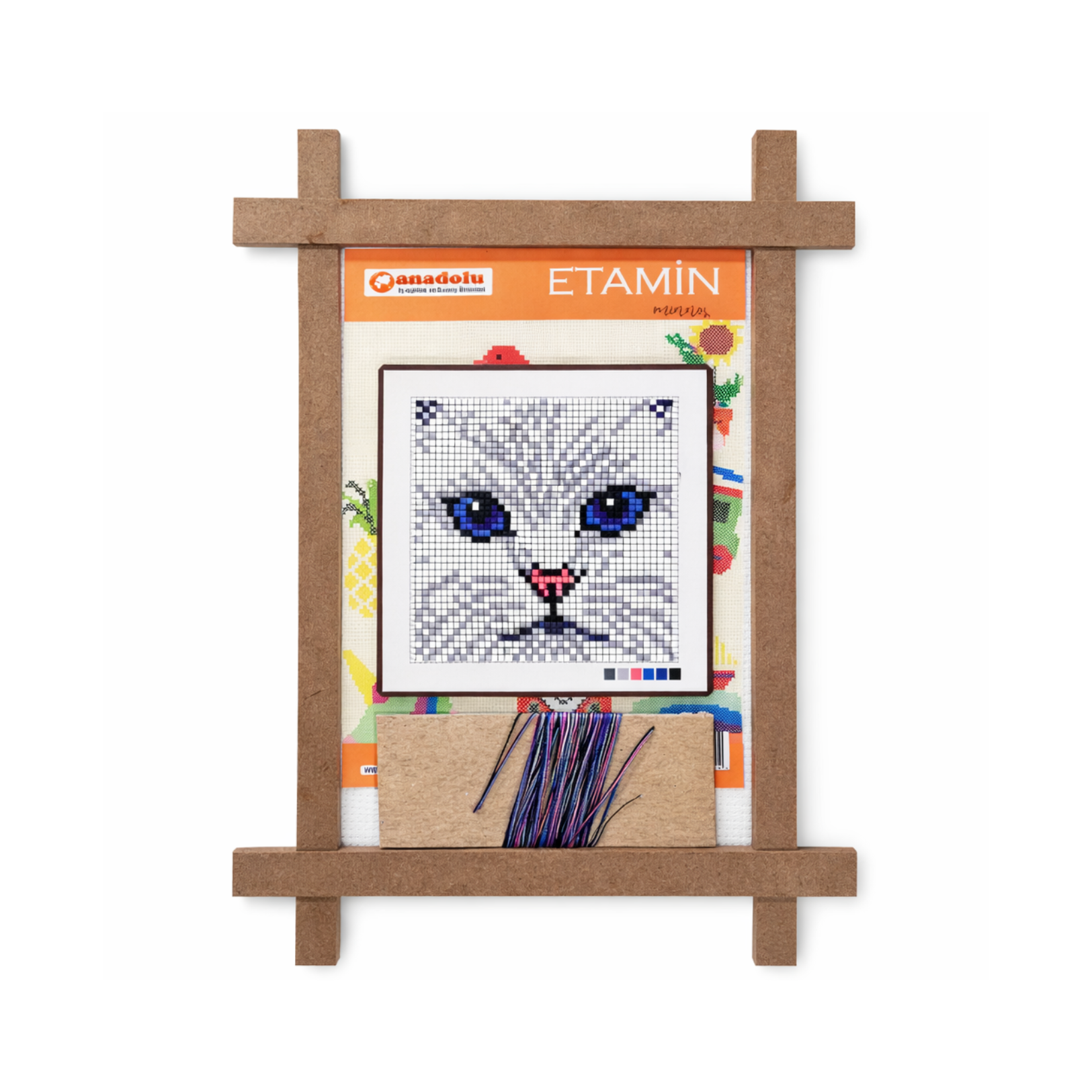 ANADOLU ETAMİN SETİ AHŞAP