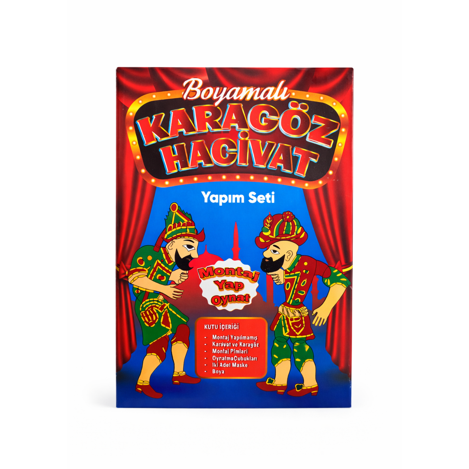 ANADOLU BOYAMALI HACIVAT KARAGÖZ YAPIM SETİ