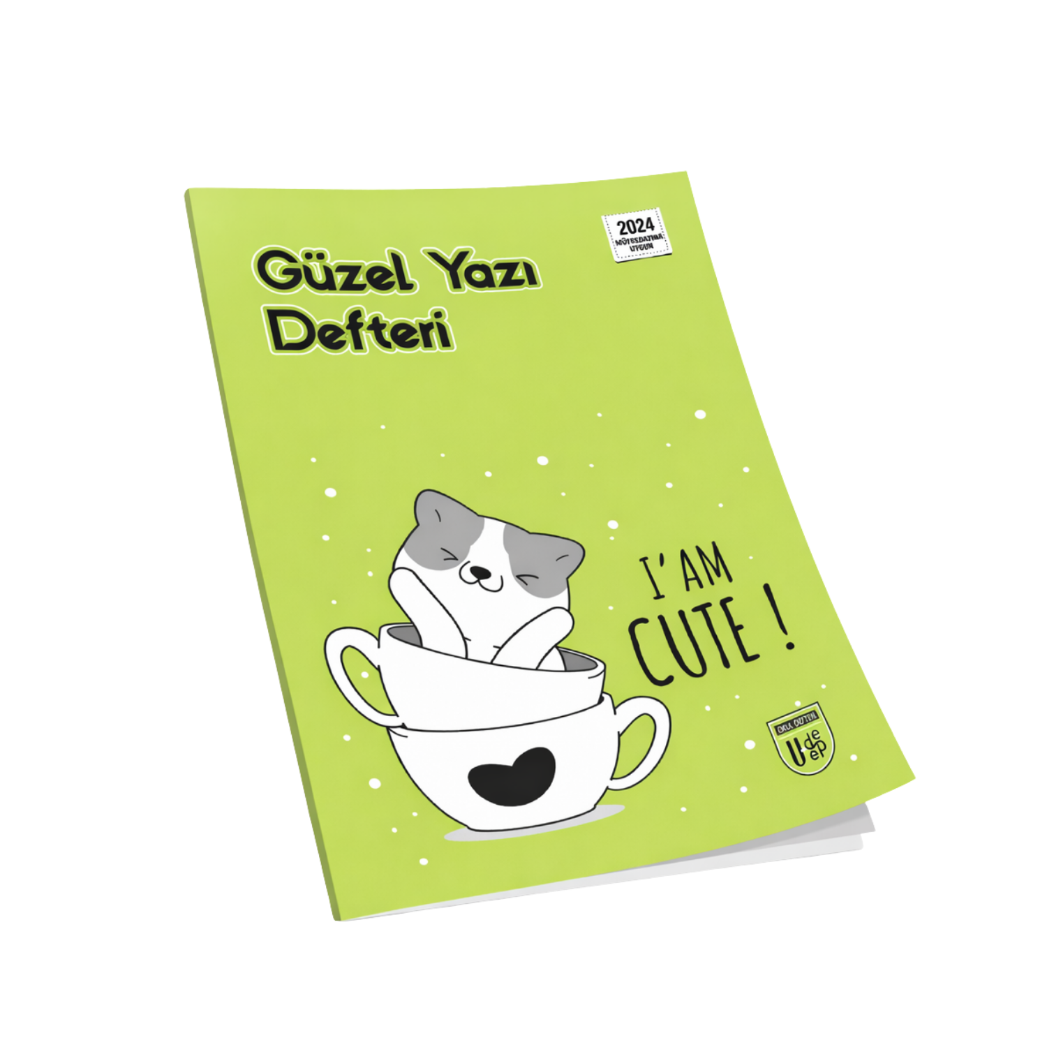 U DEEP A4 PP KAPAK STANDART GÜZEL YAZI DEFTERİ 40 YPR 120 Lİ