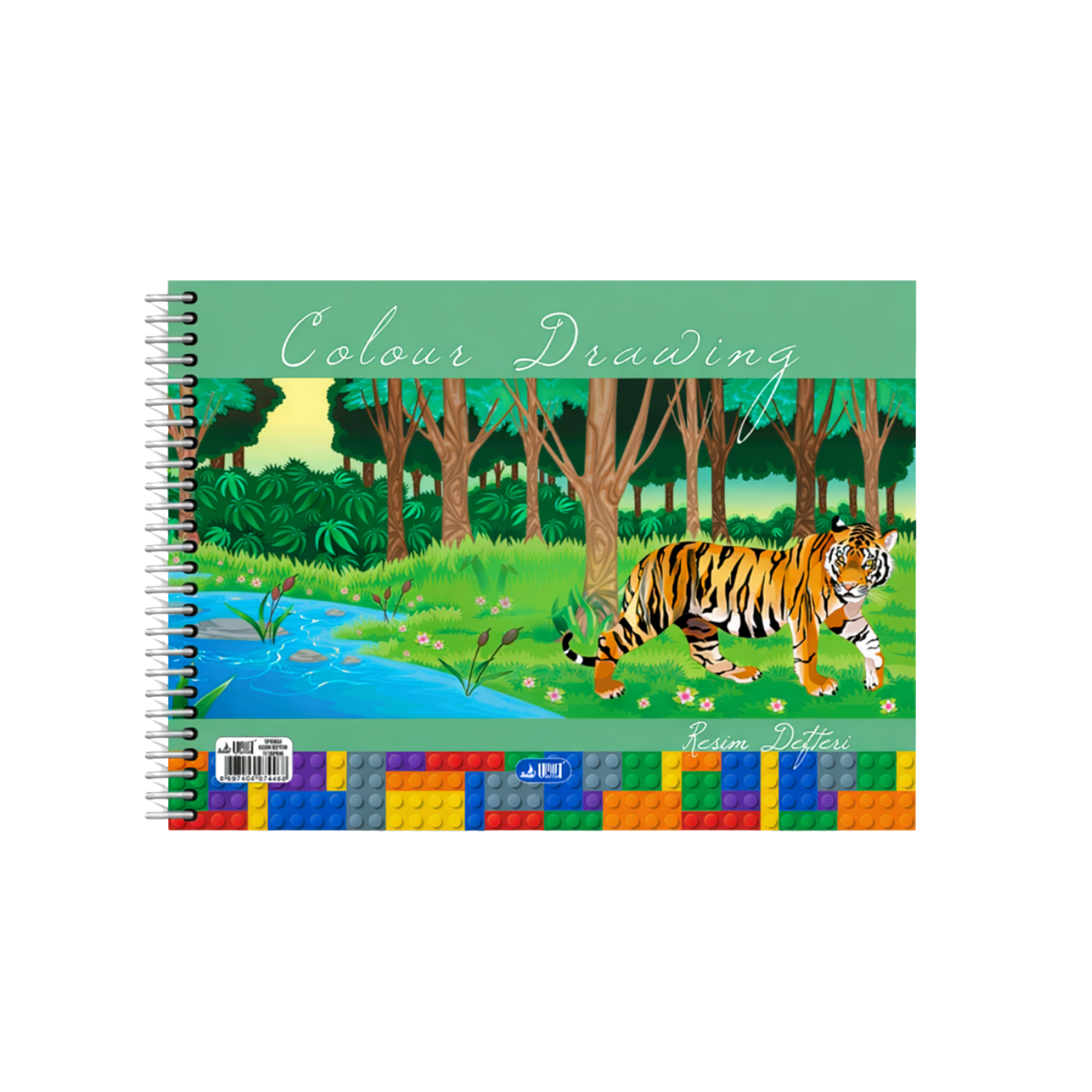 U DEEP KK KAPAK SPİRALLİ RESİM 17,3*24,2 25 YP.*80 GR 240 LI