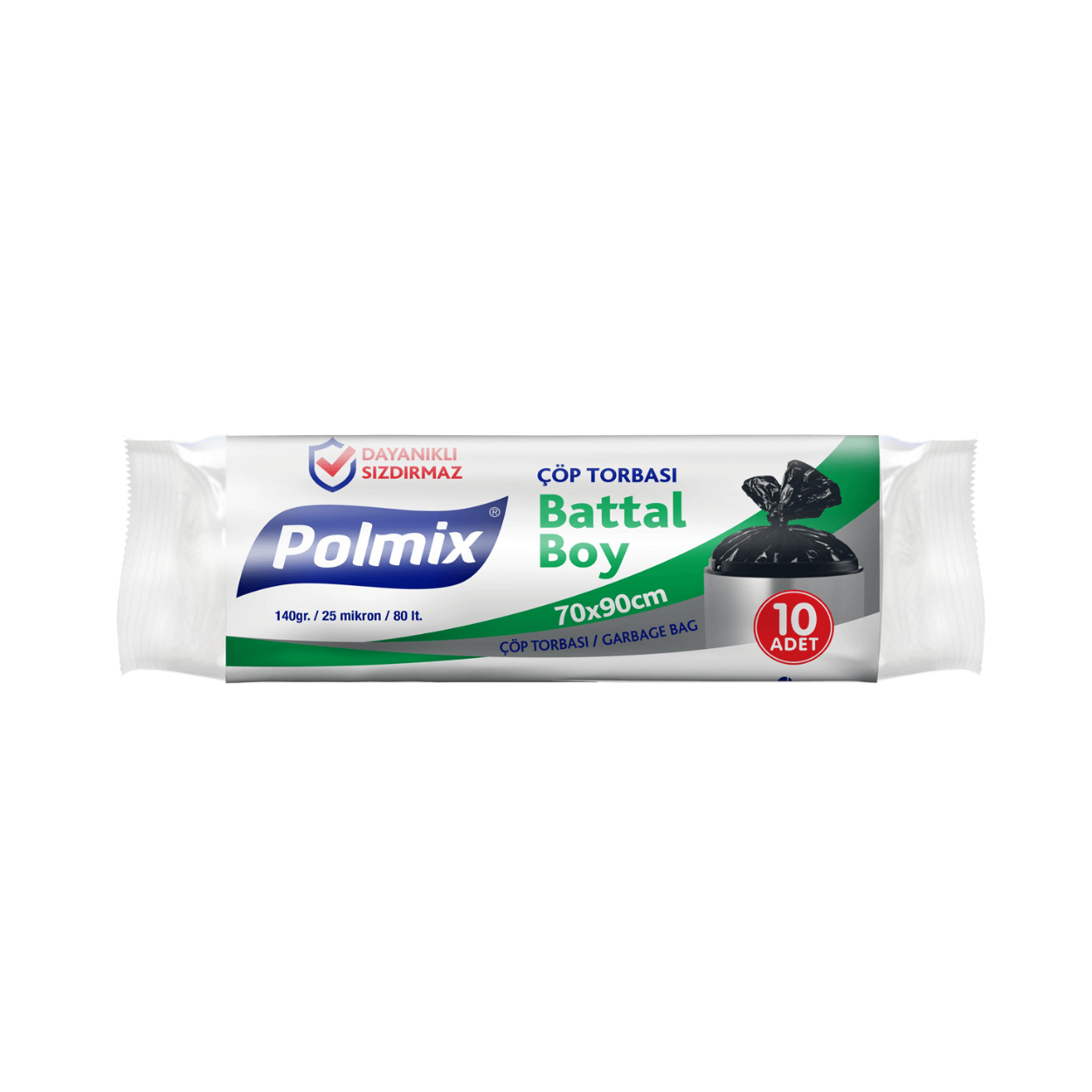 POLMİX BATTAL ÇÖP POŞETİ 72X95 CM 10 LU