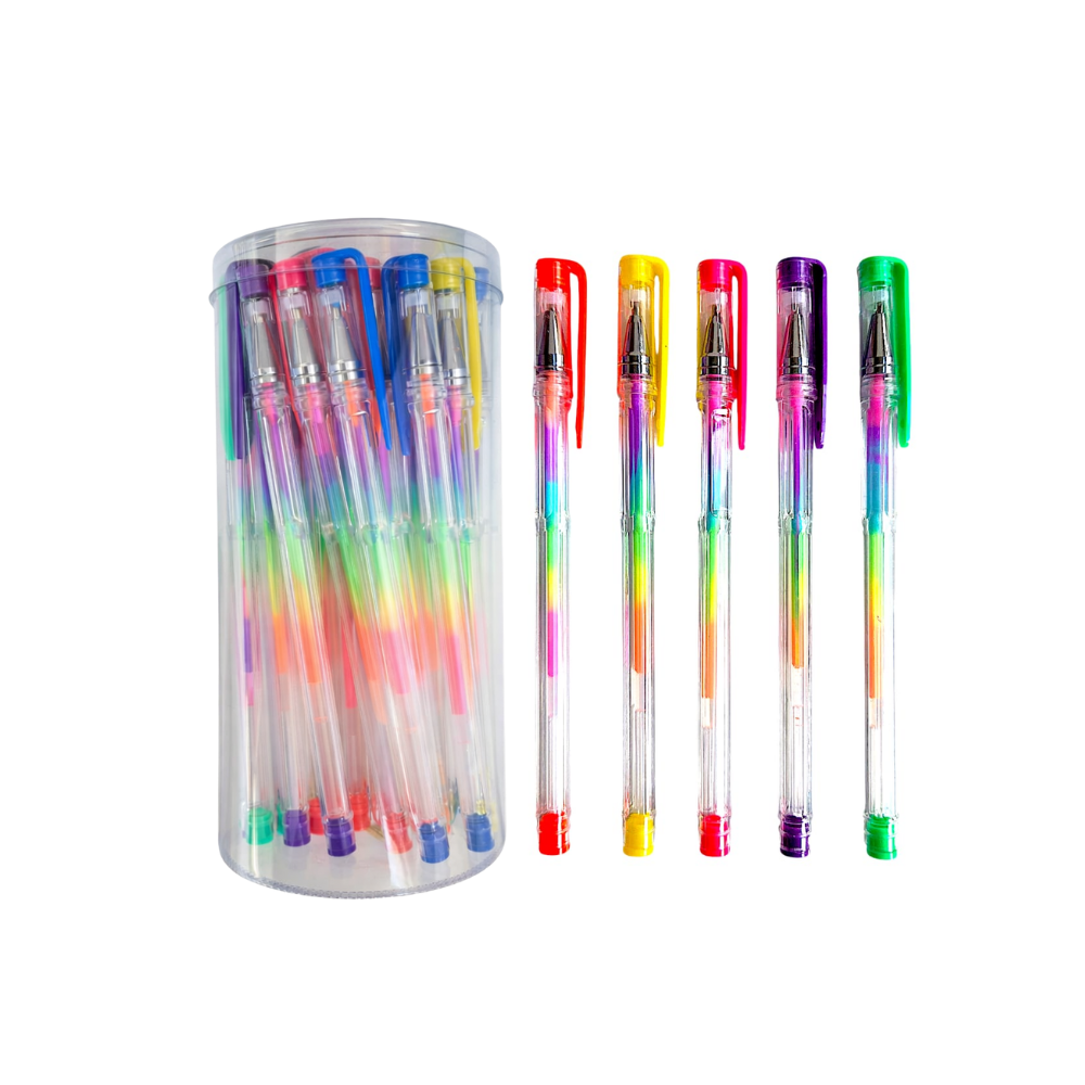 DOMİNİC GÖKKUŞAĞI TÜKENMEZ KALEM 36 LI