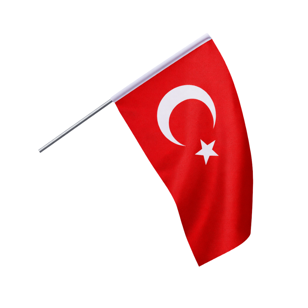 ÇITALI AY-YILDIZ BAYRAK KÜÇÜK 80 Lİ