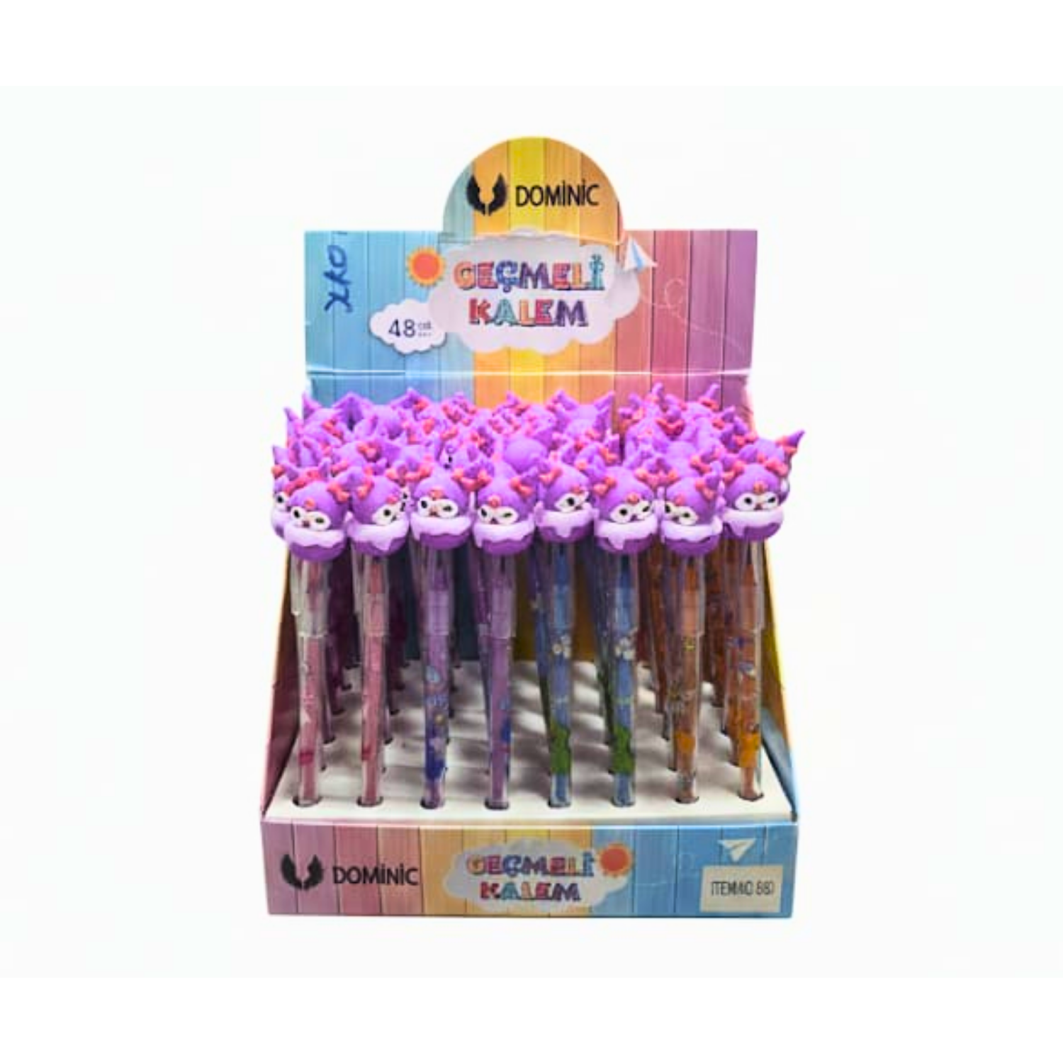 DOMİNİC YUMURTLAYAN KALEM KUROMİ 48 Lİ