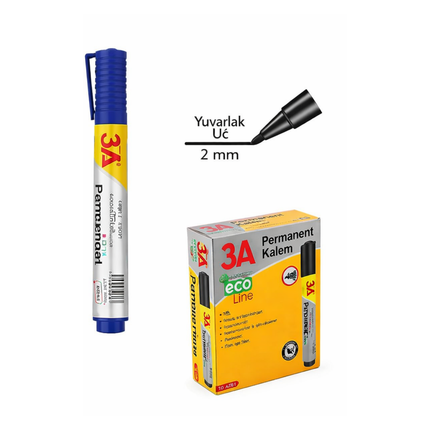 ARK KOLİ KALEMİ EKO MAVİ 12 Lİ