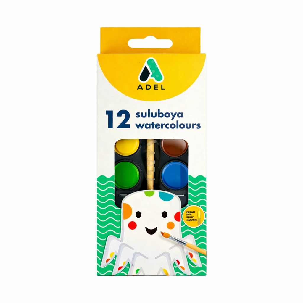 ADEL SULU BOYA 12 Lİ