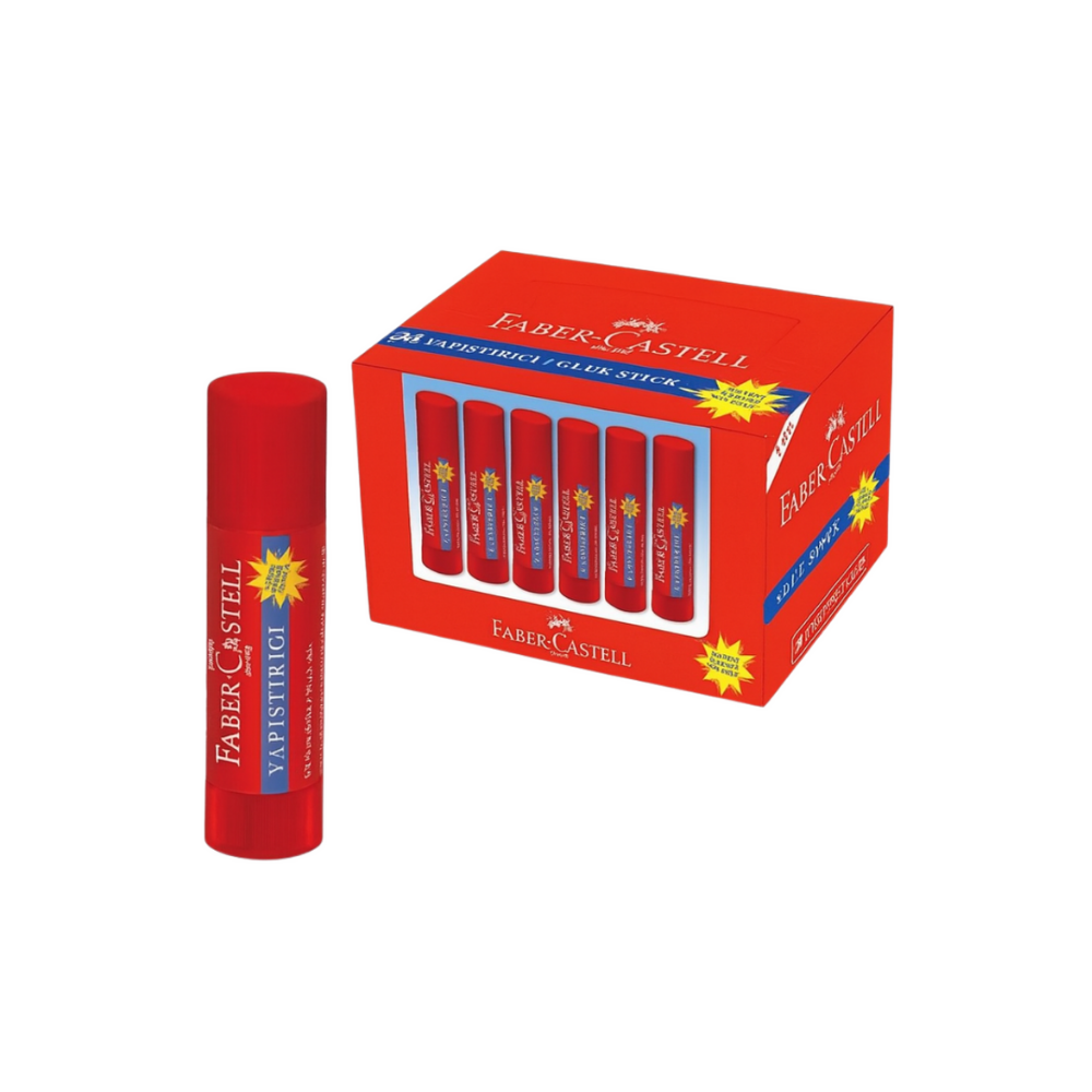 FABER CASTELL 10 GR STİCK YAPIŞTIRICI 24 LÜ
