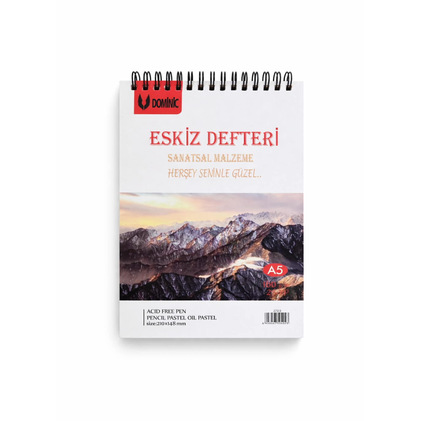 DOMİNİC ESKİZ A5 160 GR 25 YPR