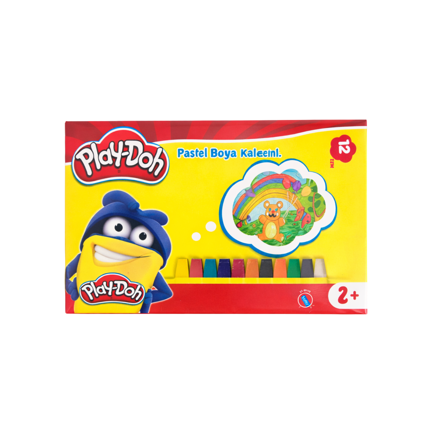 PLAYDOH PASTEL BOYA 12 Lİ