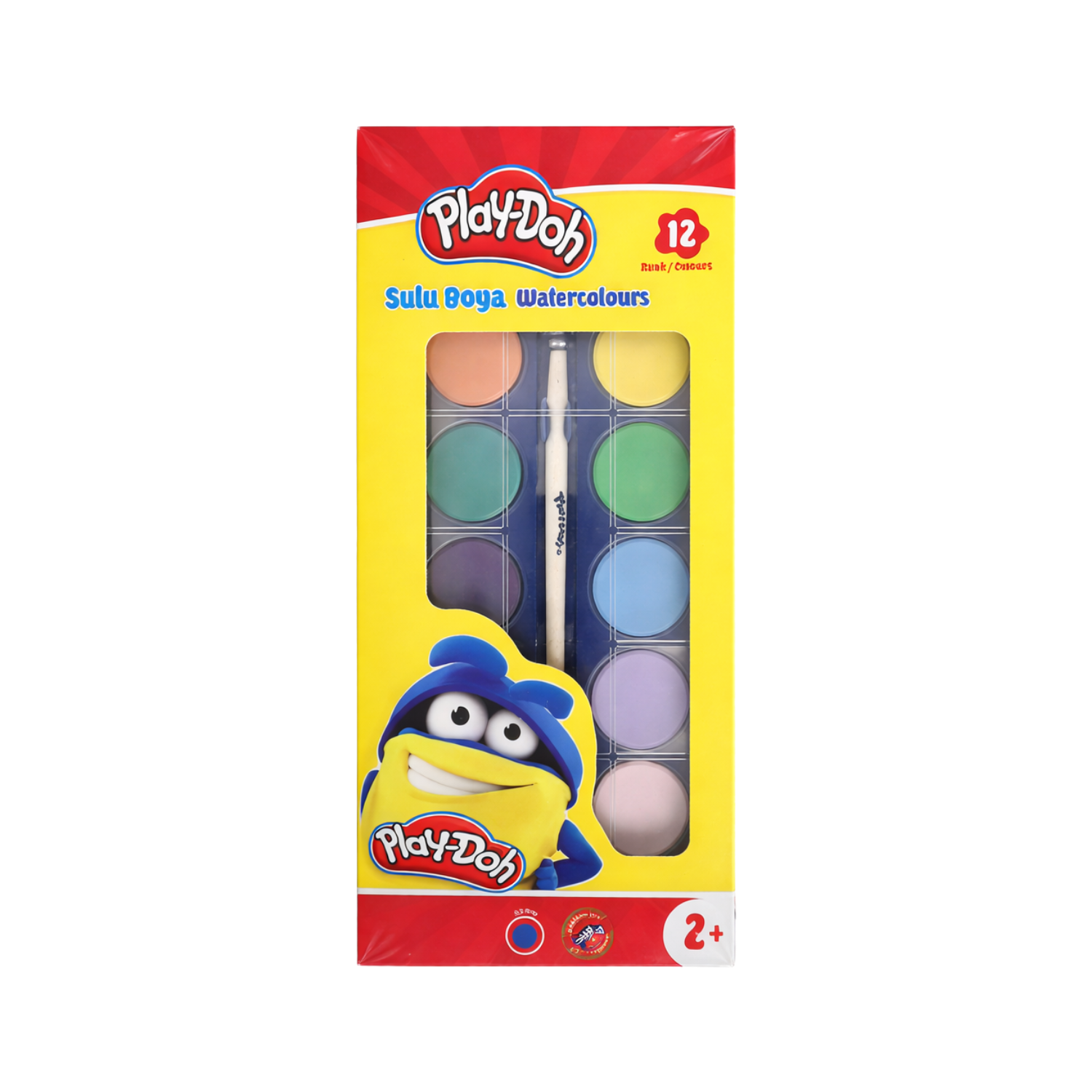 PLAYDOH SULU BOYA 12 Lİ