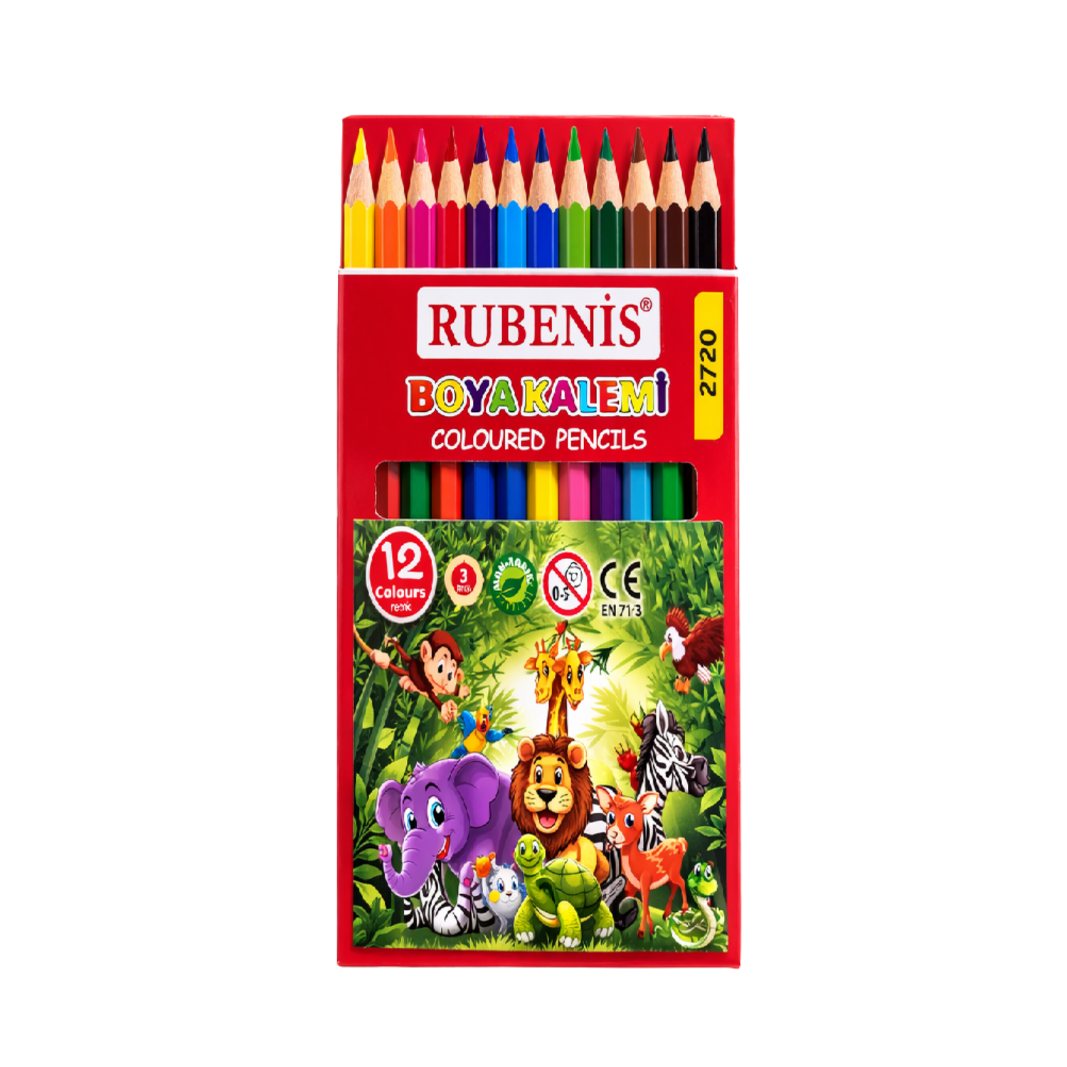 RUBENİS KURU BOYA 12 Lİ