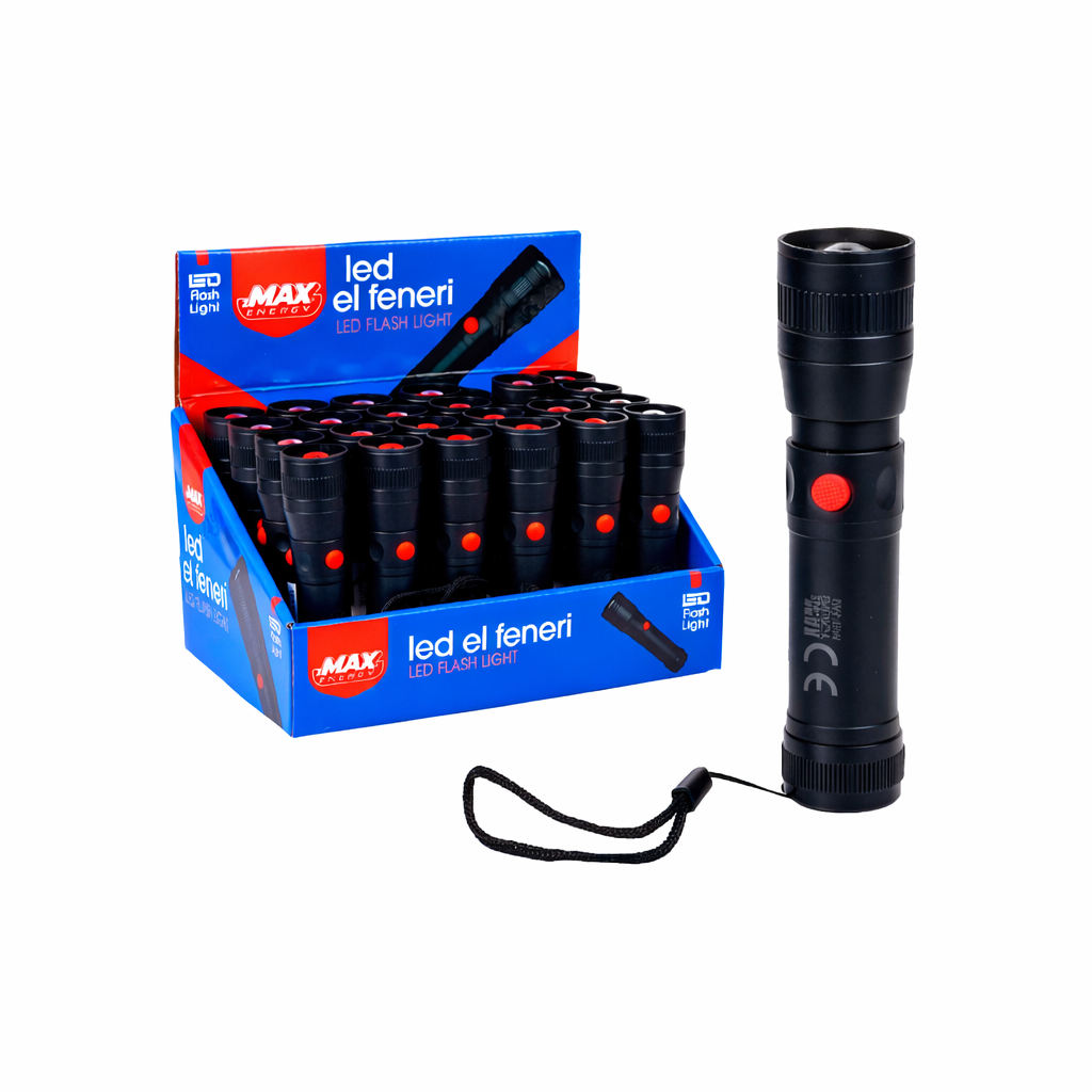 MAX LED EL FENERİ MAX-3188 24 LÜ