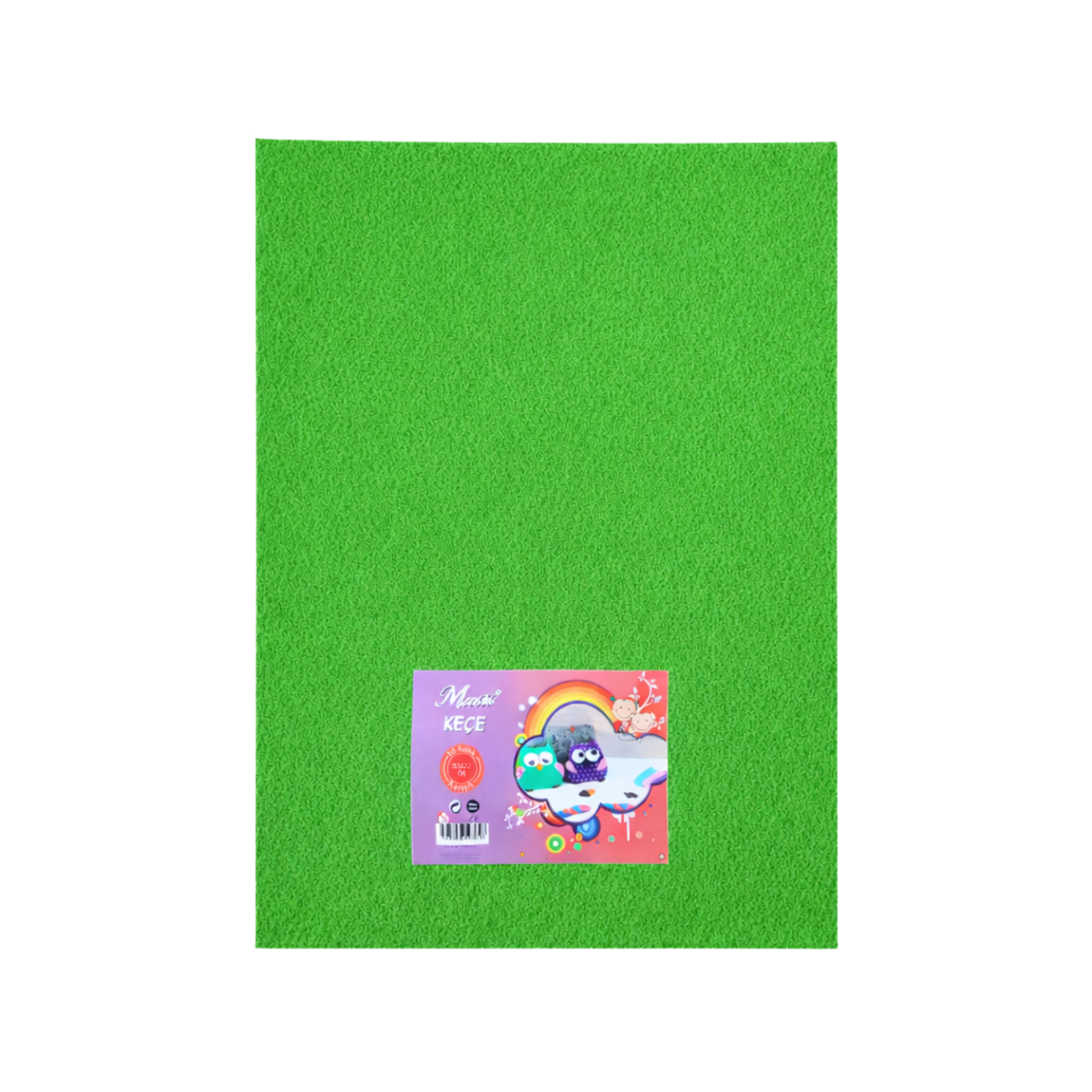 MASİS 50X70 YEŞİL KEÇE 10 LU