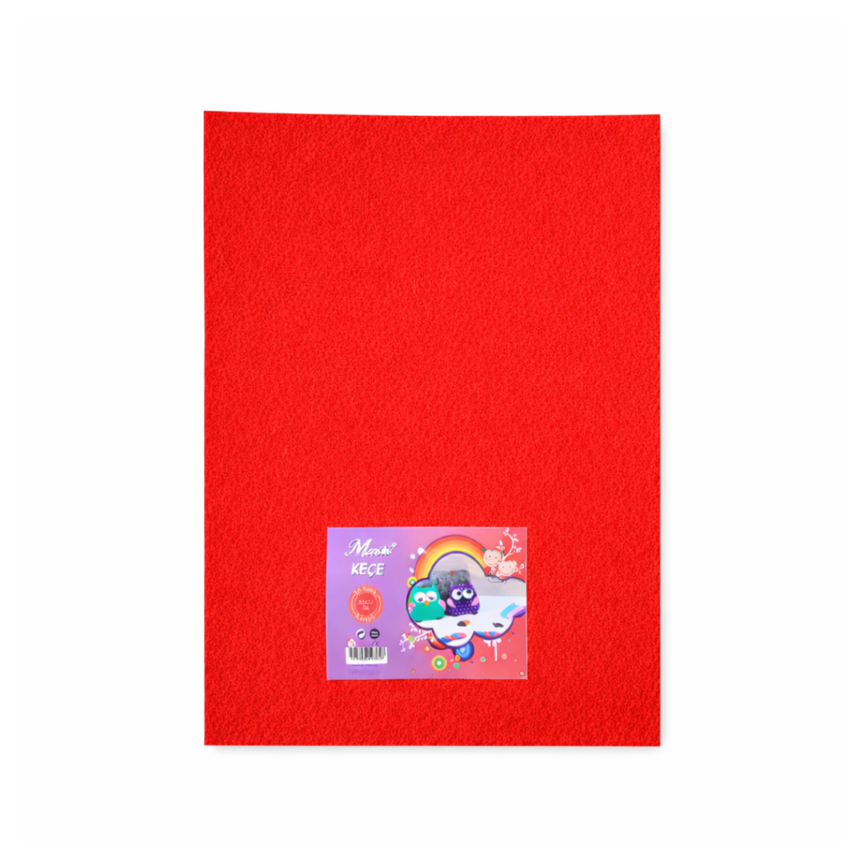 MASİS 50X70 KIRMIZI KEÇE 10 LU