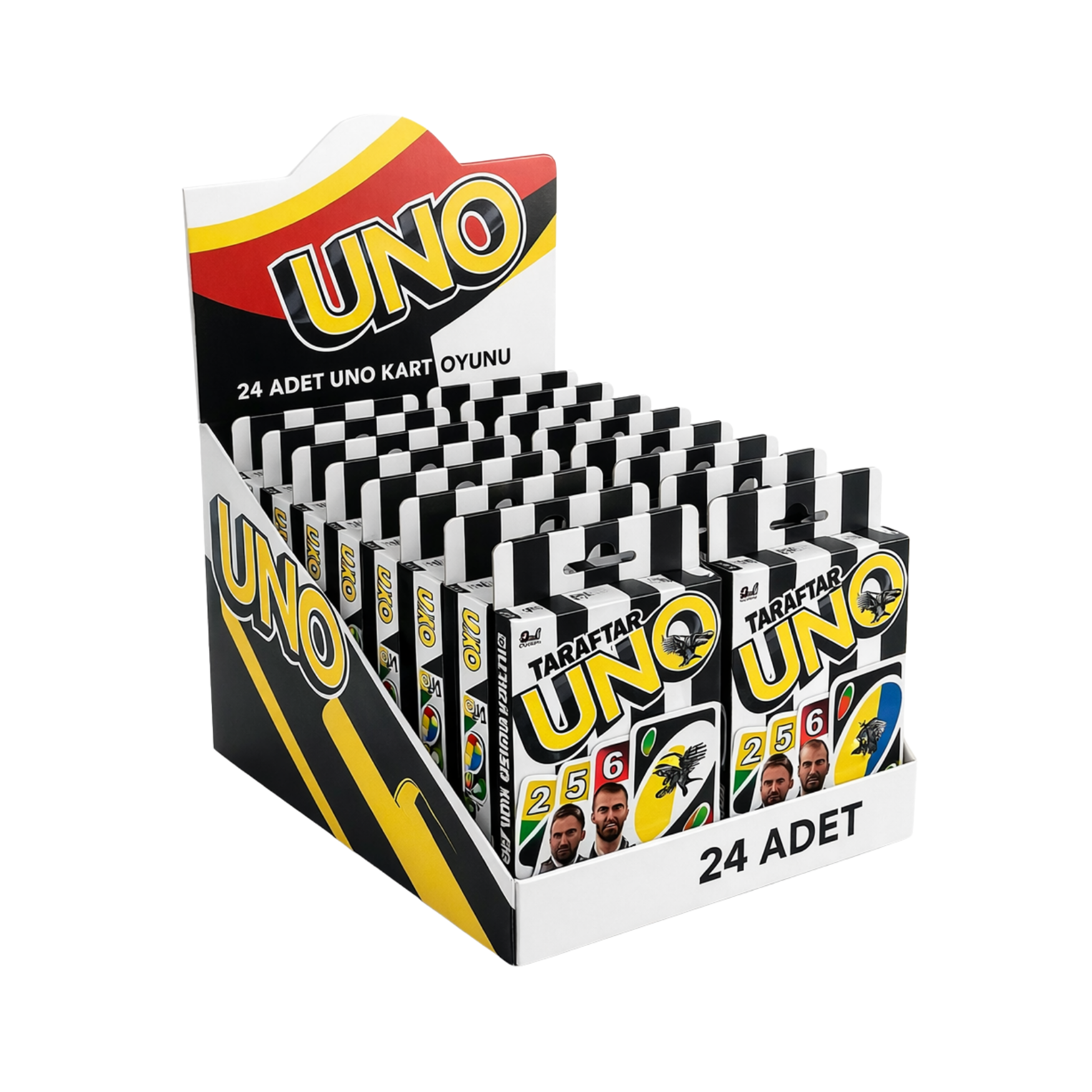 UNO KART BEŞİKTAŞ TARAFTAR KALIN 24 LÜ