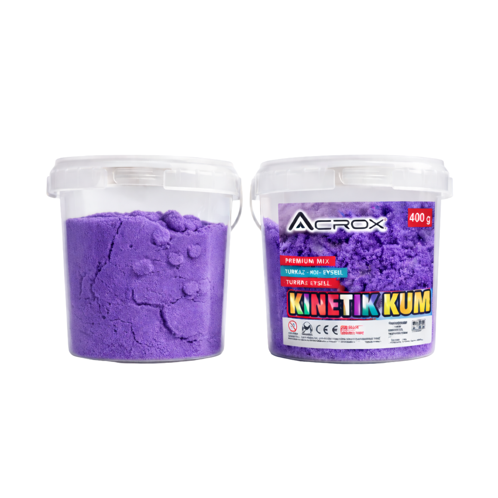 ACROX KİNETİK KUM MOR 400 GR