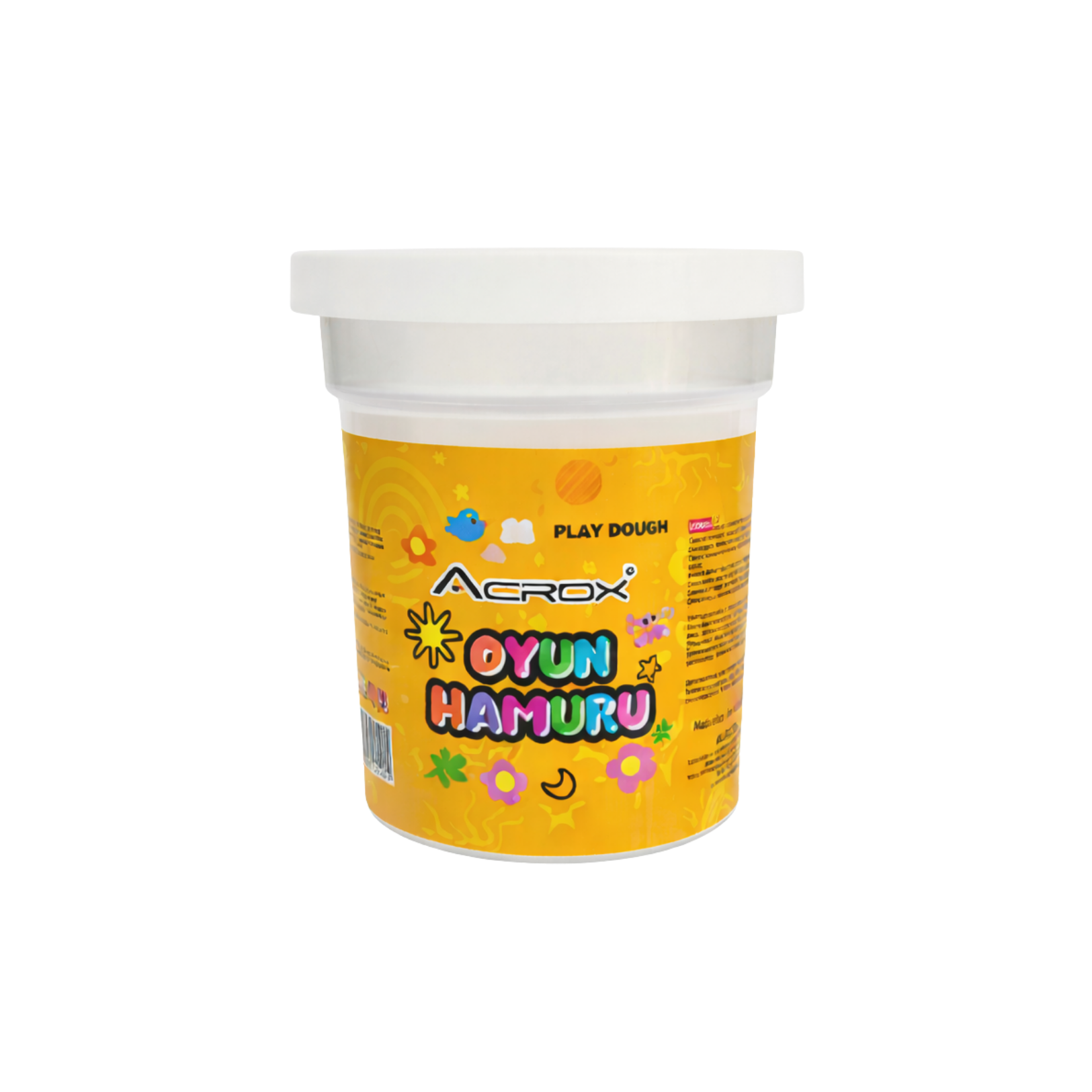 ACROX TEKLİ OYUN HAMURU BEYAZ 110 GR