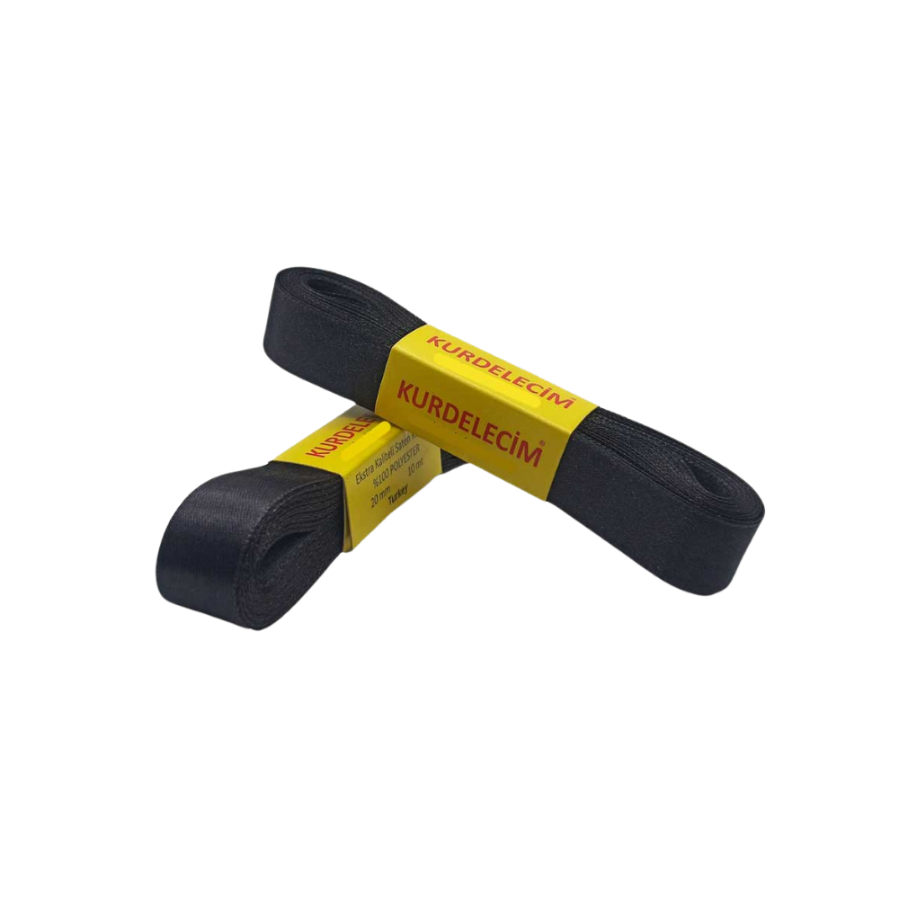 KURDELECİM KALIN SİYAH 5 Lİ