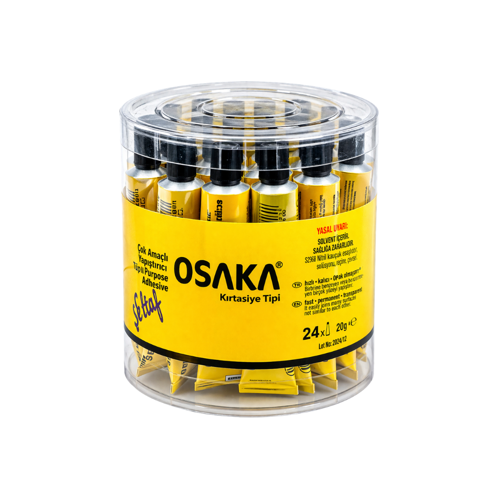 OSAKA 20 GR YAPIŞTIRICI KIRTASİYE TİPİ 24 LÜ