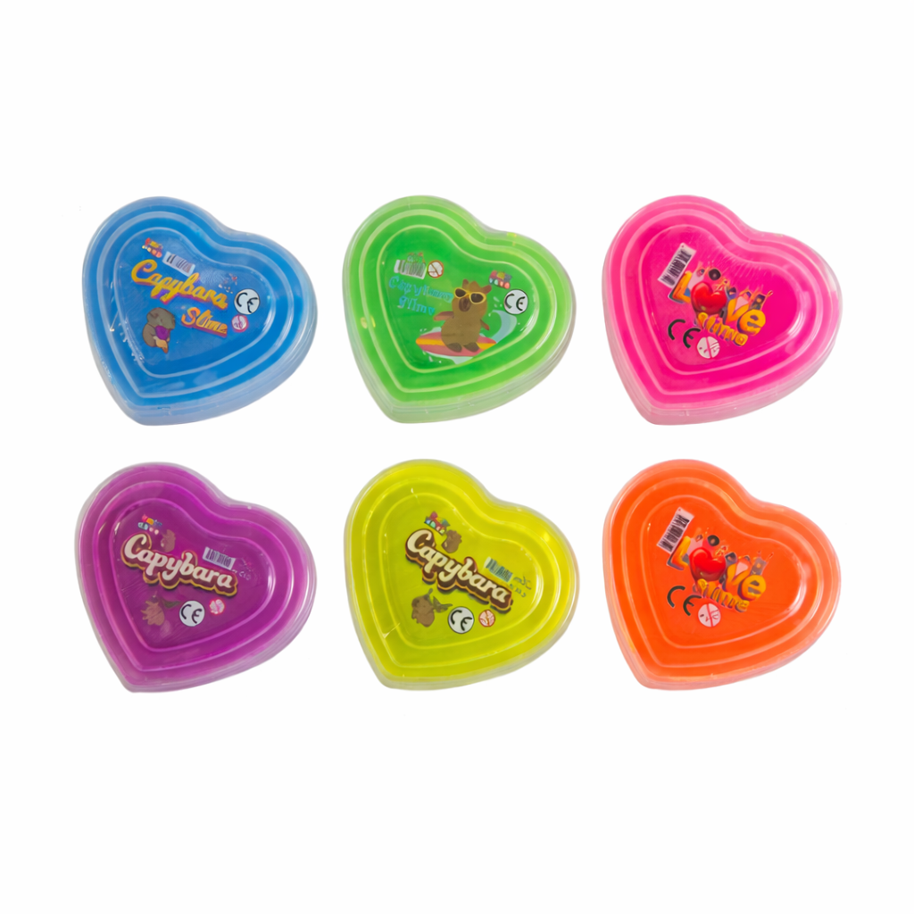 LOVE KALPLİ SLİME 12 Lİ