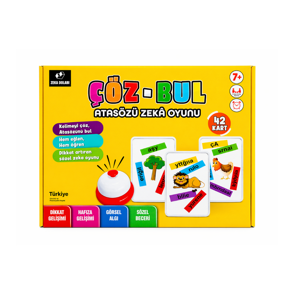 ÇÖZ BUL ATASÖZÜ ZEKA OYUNU 42 KART