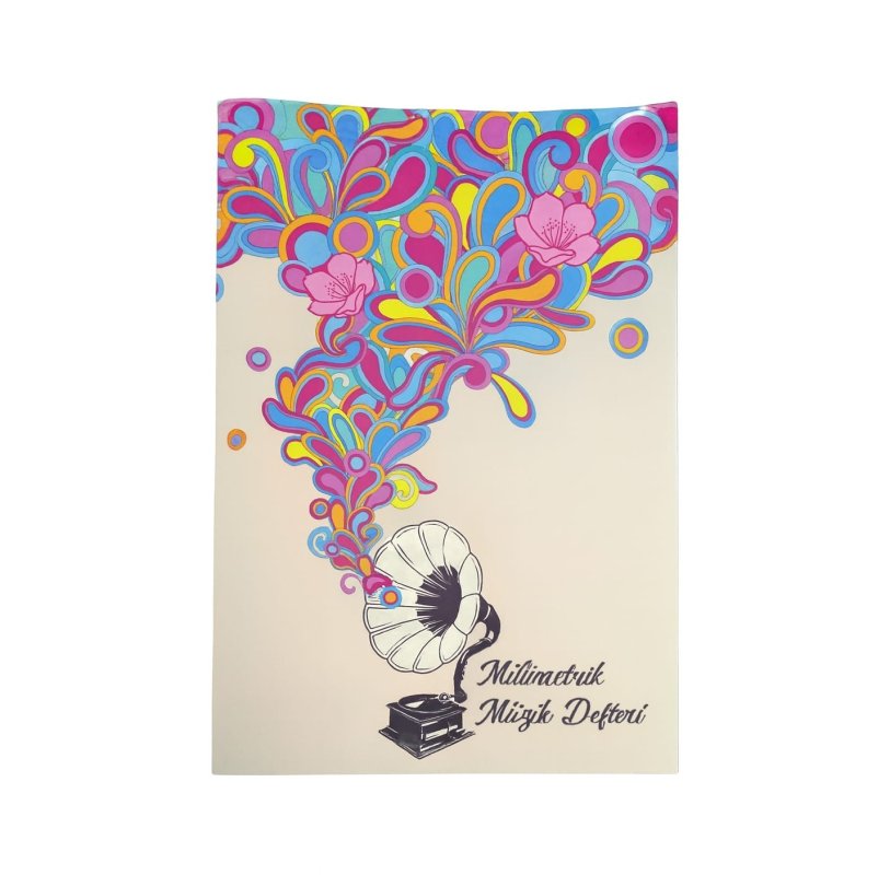 İCON MÜZİK DEFTERİ 20 YPR KARTON KAPAK 40 LI