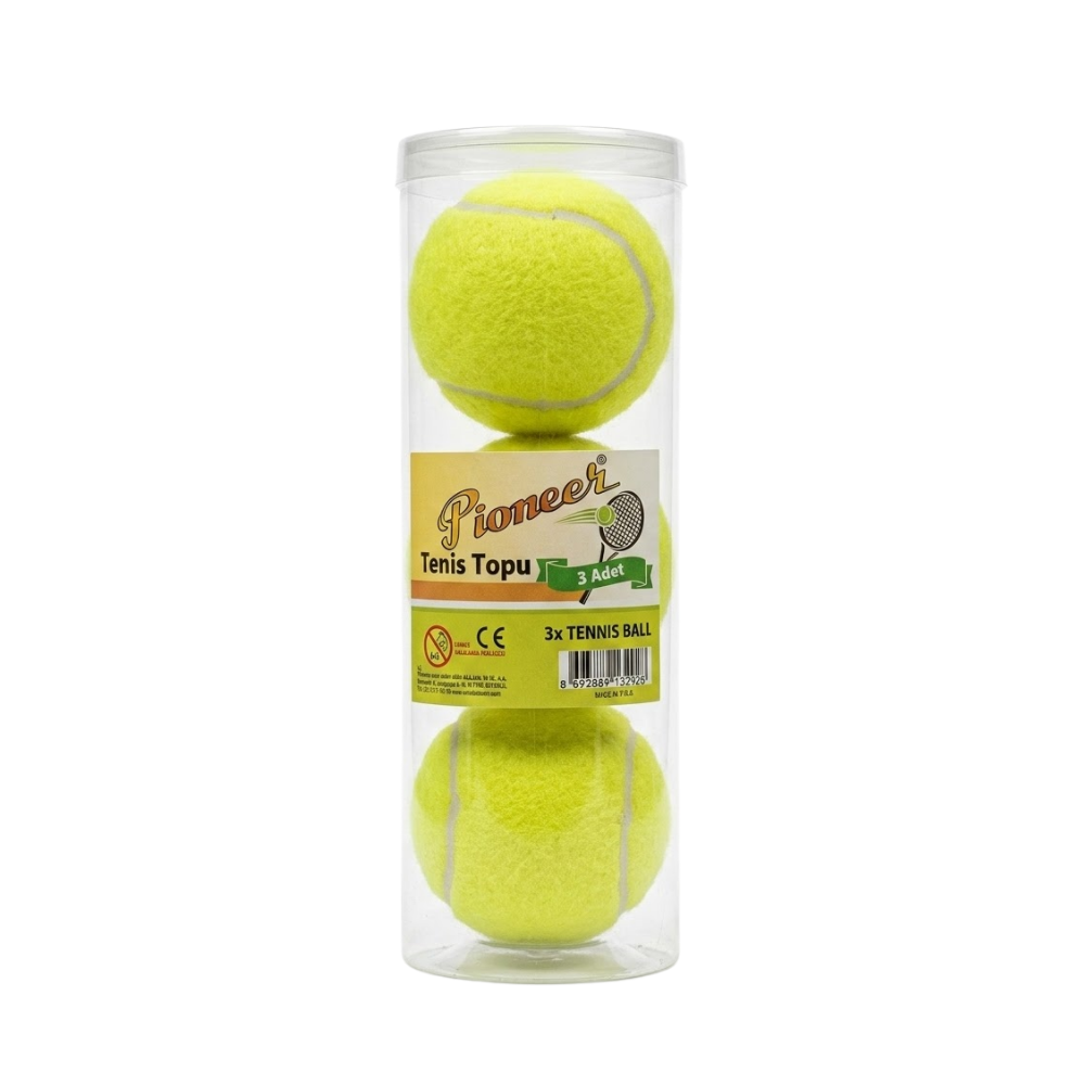 PİONER TENİS TOPU 3 LÜ