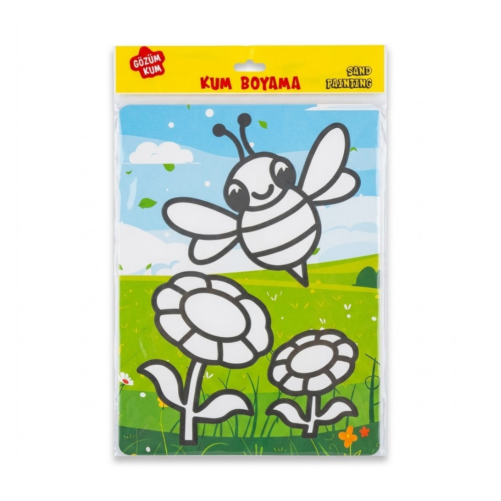 KUM BOYAMA A4 RENKLİ 30 LU