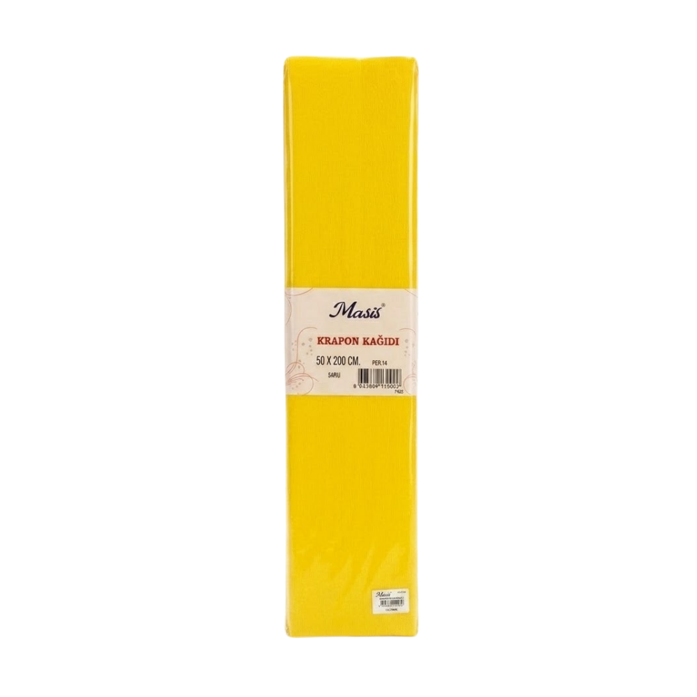 MASİS SARI KRAPON KAĞIDI 50X200