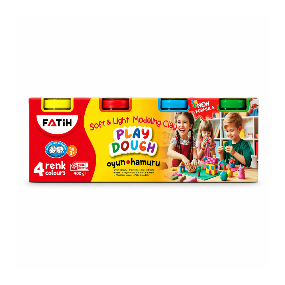 FATİH OYUN HAMURU 440 GR 4 RENK