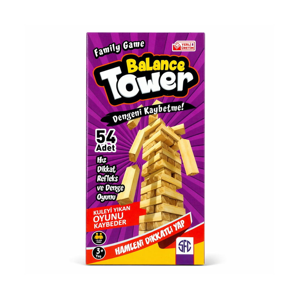 MRC BALANCE TOWER DENGE OYUNU 54 LÜ