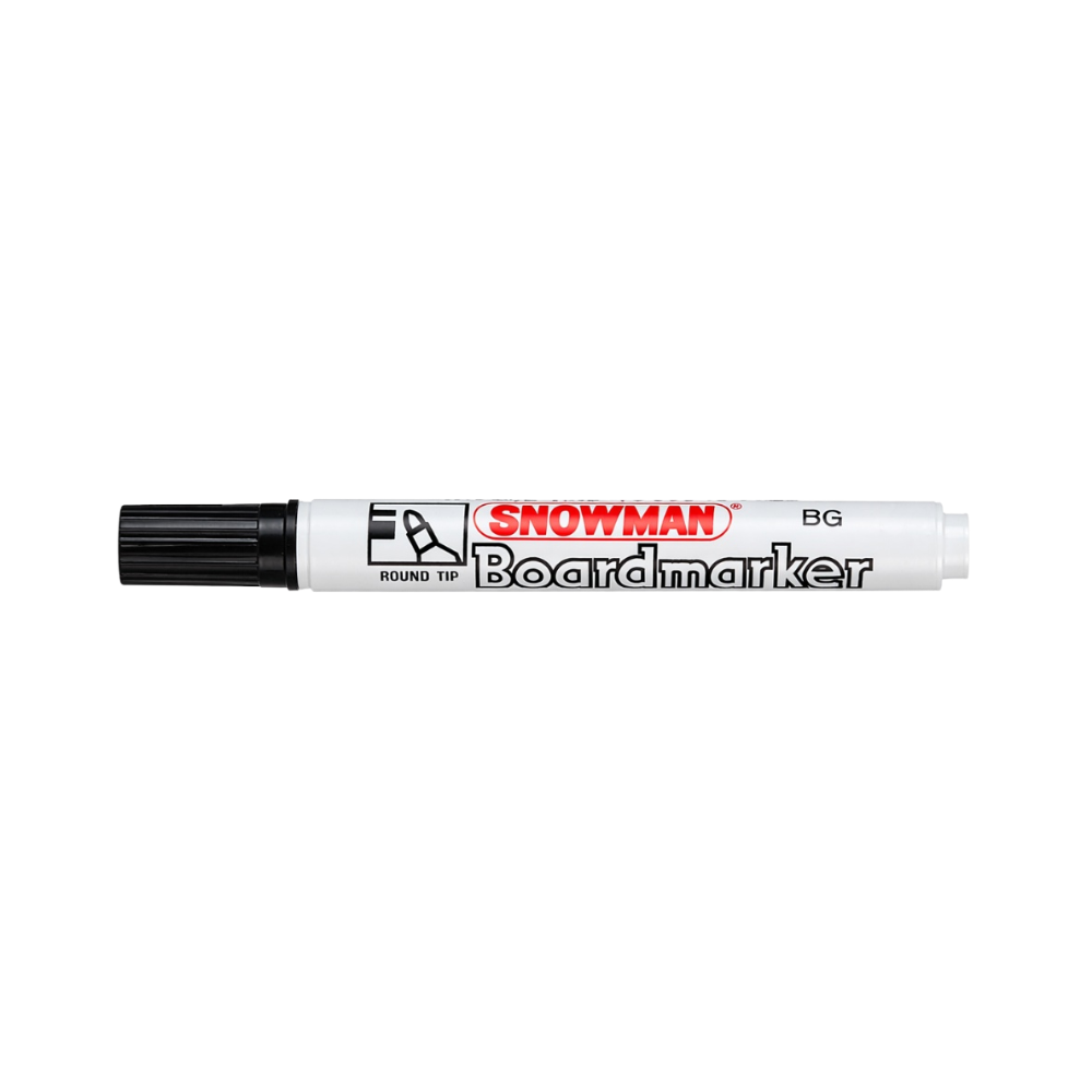 SNOWMAN BEYAZ TAHTA KALEMİ SİYAH 12 Lİ