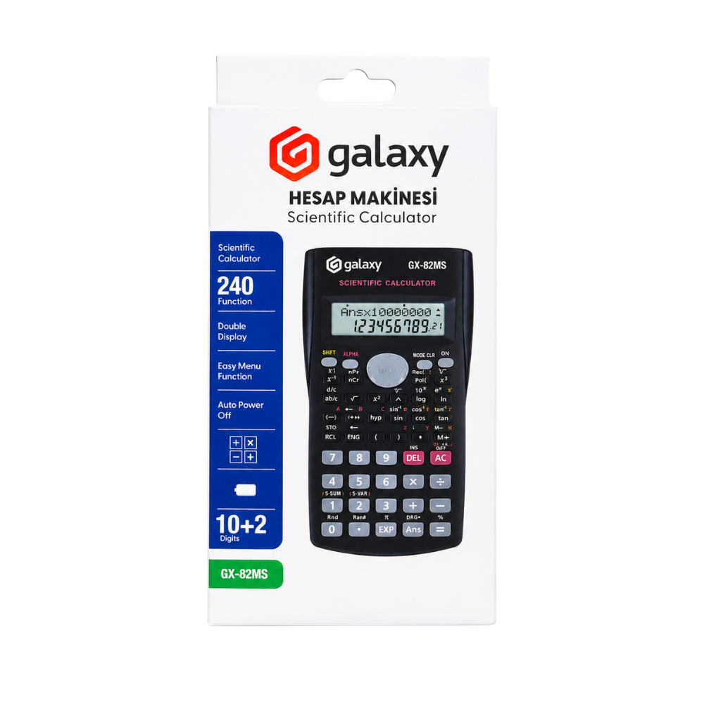 GALAXY BİLİMSEL HESAP MAKİNESİ GX-82MS