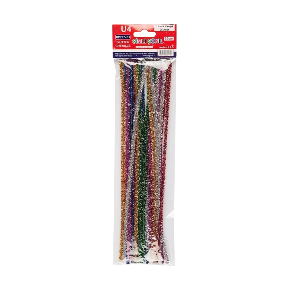 U4 ŞÖNİL SİMLİ 50 CM 12 Lİ
