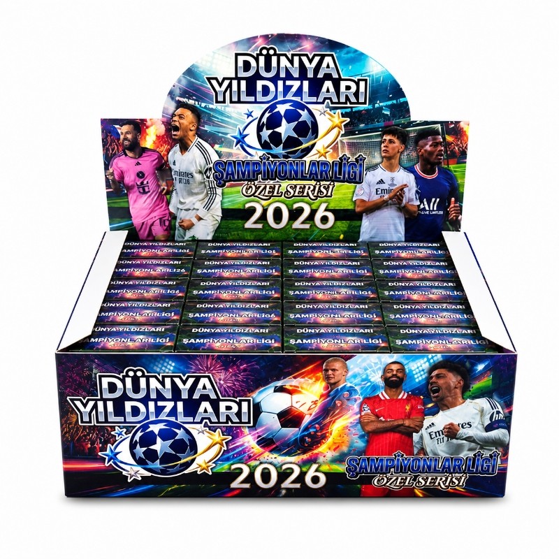 DÜNYA YILDIZLARI LİGİ 2026 KUTULU 48 Lİ