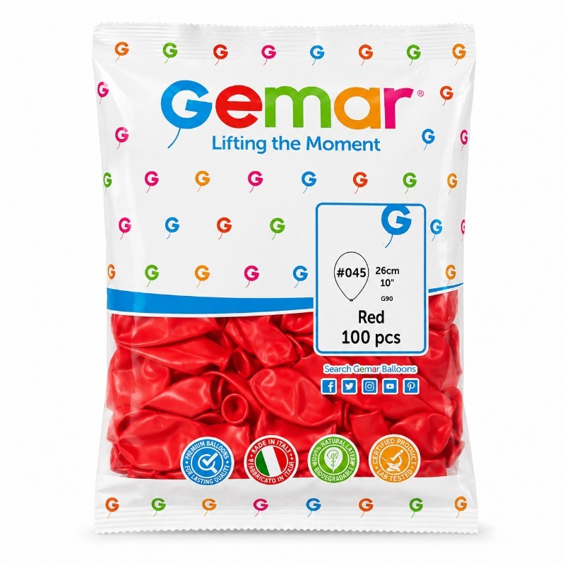 GEMAR KIRMIZI BALON 100 LÜ 045