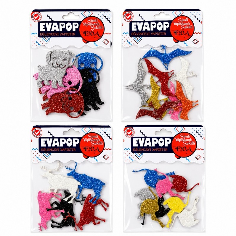 EVOPOP SİMLİ EVA HAYVAN FİGÜRLÜ 