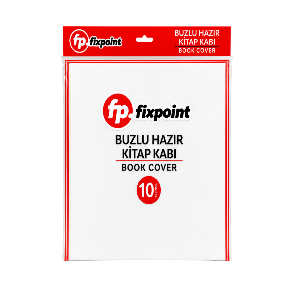 FİXPOİNT HAZIR KİTAP KABI 10 LU ŞEFFAF P-3408 20 Lİ