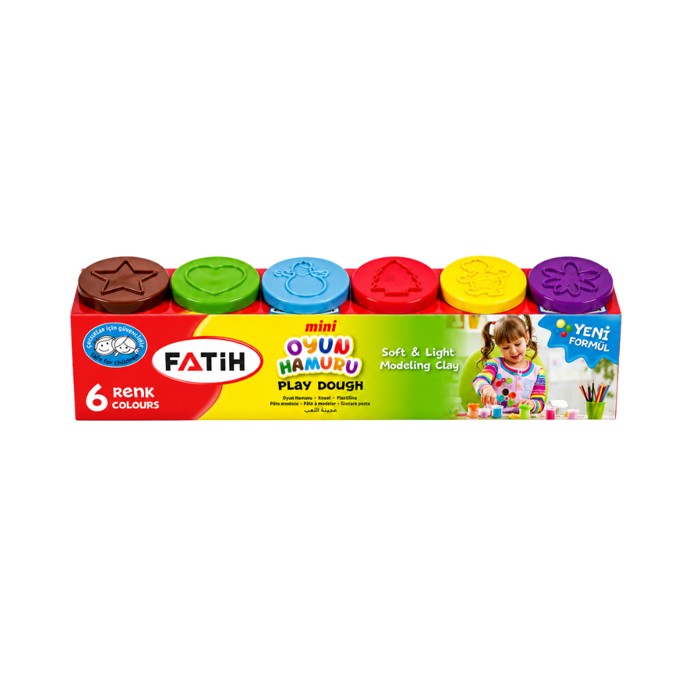 FATİH OYUN HAMURU 6 RENK