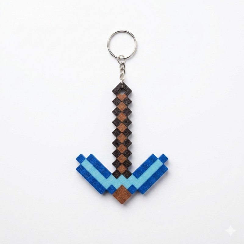 MİNECRAFT ANAHTARLIK KAZMA