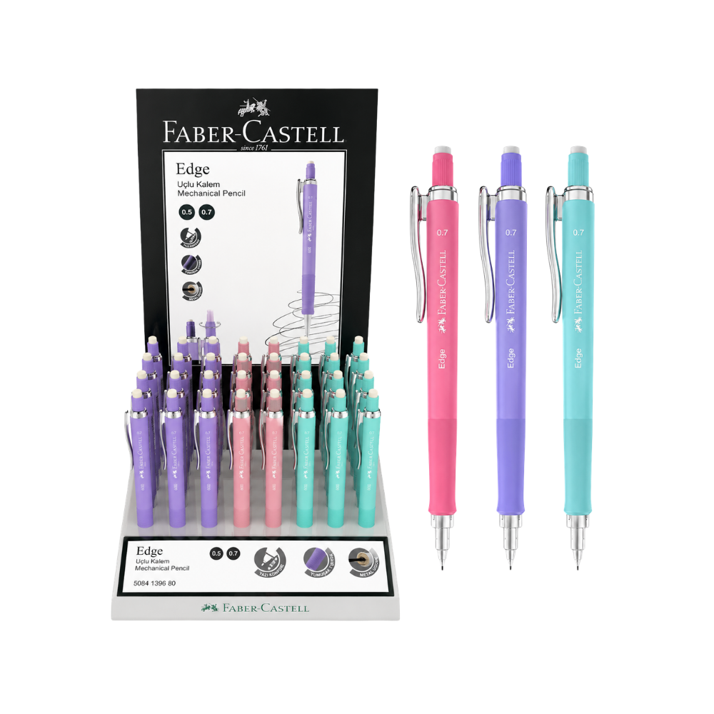 FABER CASTELL PASTEL EDGE VERSATİL KALEM 40 LI STAND